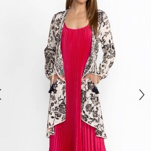 Johnny Was Reversible Floral Ryder Long Coat